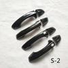 Door Handle Cover Trim Handles Covers for Seat Ibiza Kj Mk5 Fr 2018   Abs Plastic Car Accessories Imitation Carbon Fiber