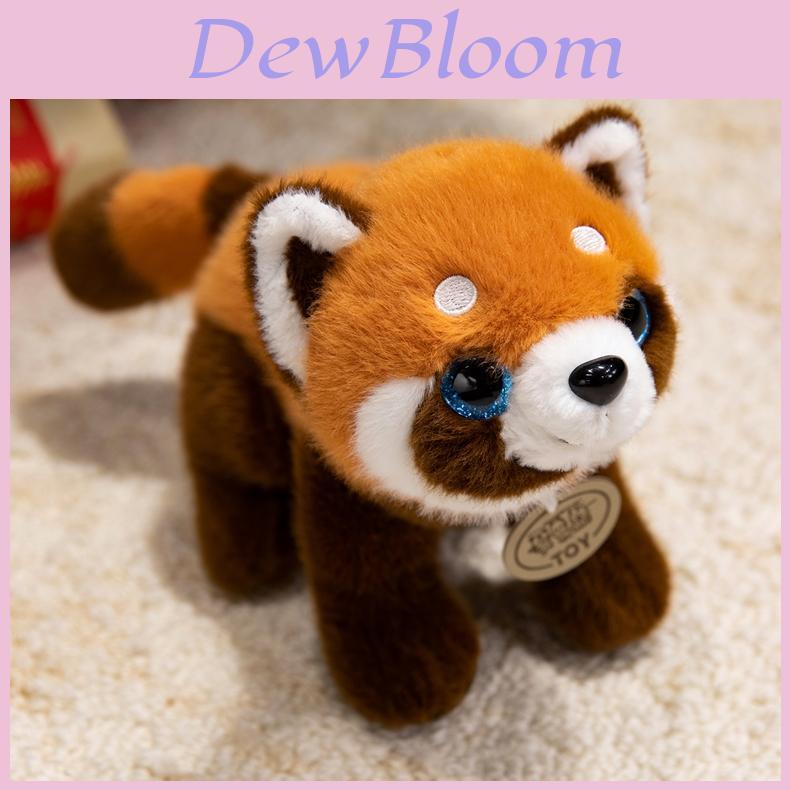 Tiger Panda Raccoon Plush Toy With Pp Cotton Filling For Kids And Collectors