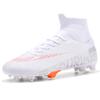 Spot 2025 high-top comfortable football shoes men's and women's youth artificial turf training shoes breathable explosion