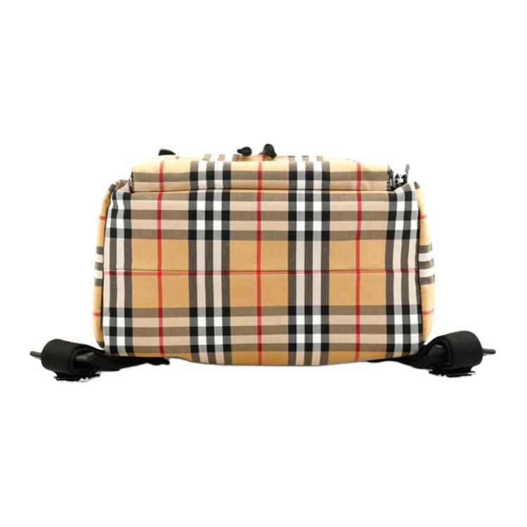 Burberry Karostoff Rucksack Damenrucksack Gelb 80814761