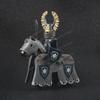 Medieval Knight Serie Figures Building Blocks Warrior Soldiers Guards Lion Heart Hospital Teutonic Knight Battle Pastor Kid Gift