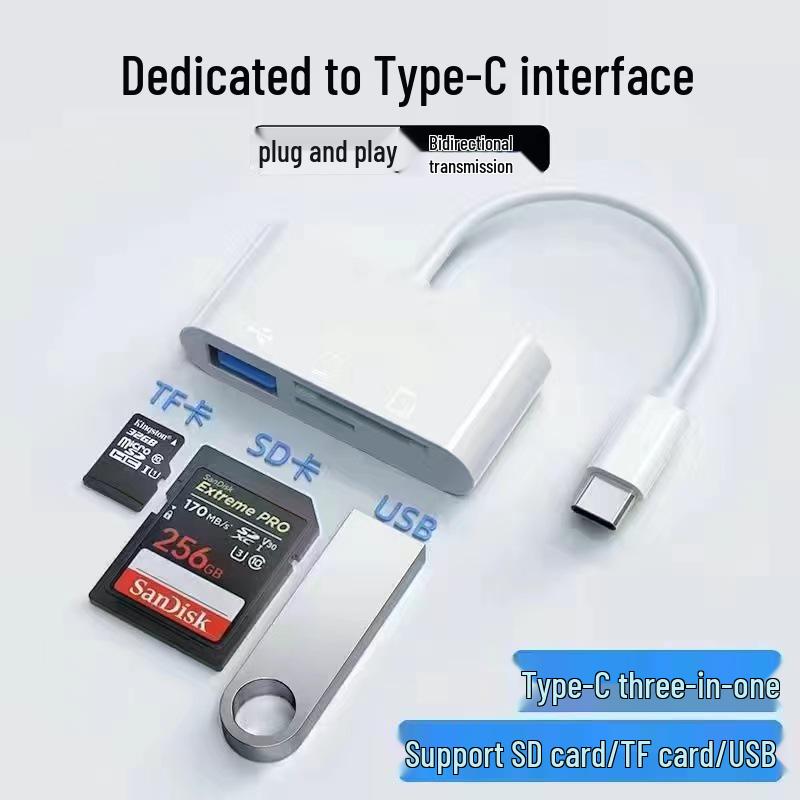 Apple SD Card Reader & Type-C Adapter for iPhone