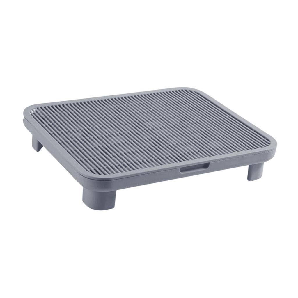 Cat Litter Box Step Double Layer Mat Nonslip Litter Trapper Pad for Cat Litter Cabinet Ramp Use