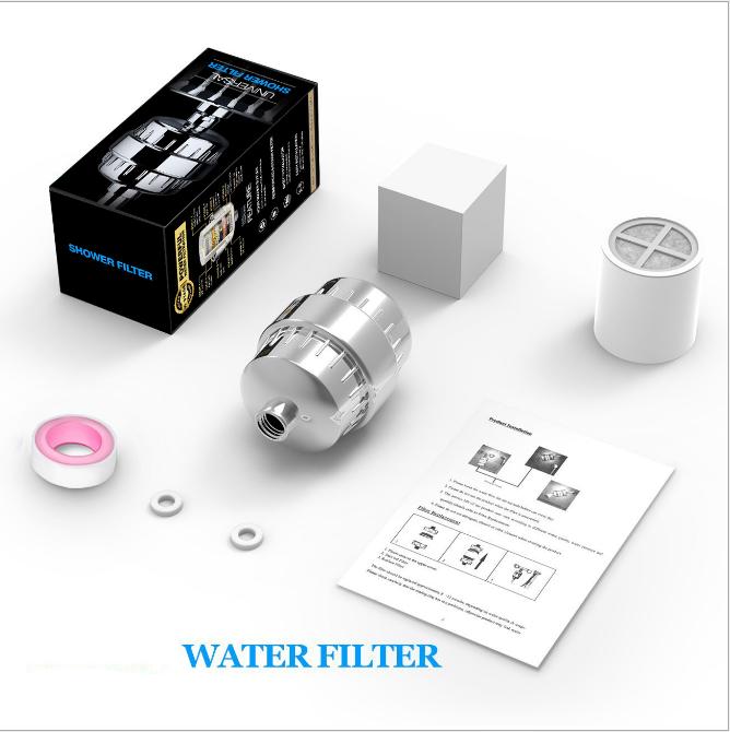 15 Stage Shower Head Filter Universal Shower Head Filter High Output Shower Water Filter