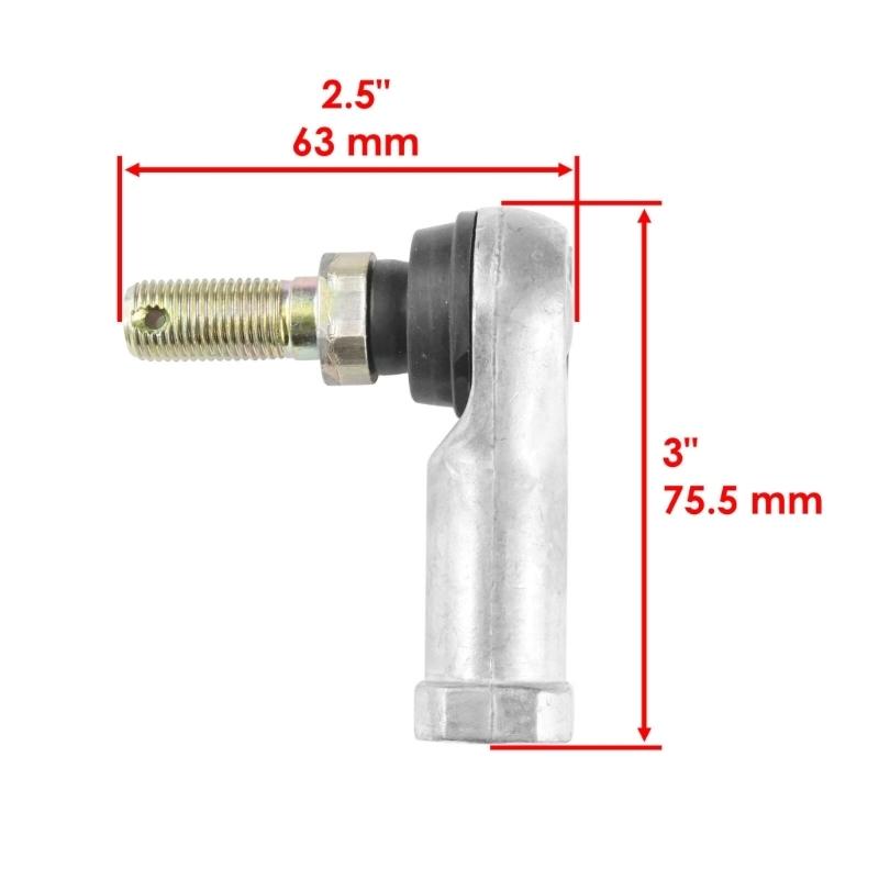 Tie Rod End Kit Suitable for TRX300 53157-HC4-003 53158-HP0-A01 53158-HN8-003 53158-HM5-A11 53158-HC4-003 53158-HC4-000
