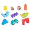 Creative Day Wooden And Night Cognitive Building Blocks Children Toy Set