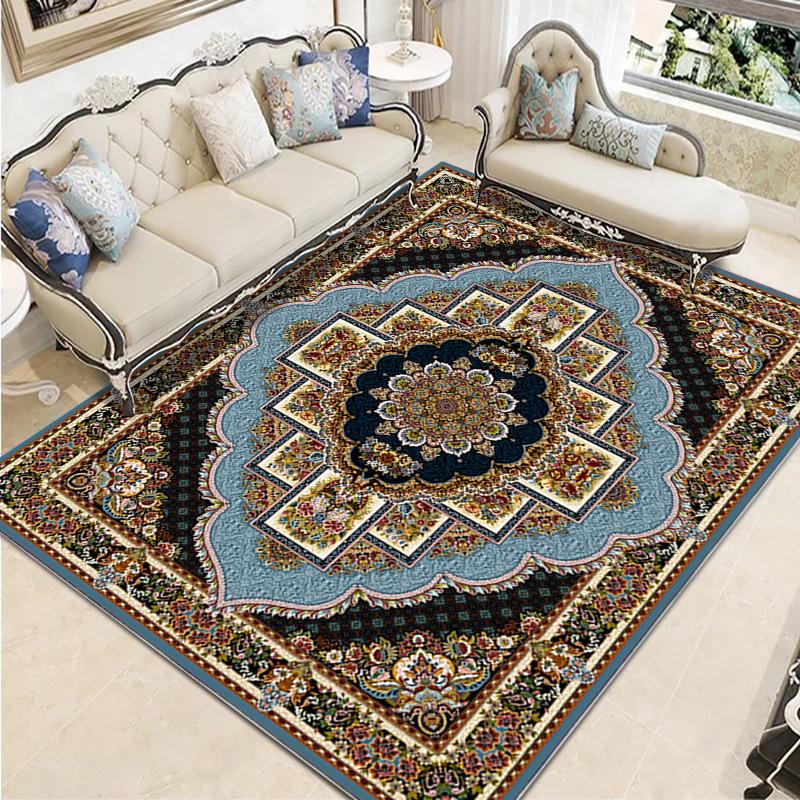 Tapis Persan Maison Vintage Bohème Tapis de Salon Tapis de Bureau