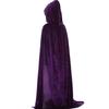 Halloween Adult Kids Witch Cloak Cape Hooded Cosplay Costume Death Cloak Carnival Party Halloween Long Cape 8 Colors
