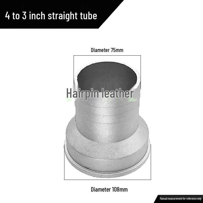 Gasoline Engine Water Pump Complete Accessory Set: Self-Priming Pump with 2/3/4 Inch Aluminum Connector, Straight Pipe, and Flat Washer.