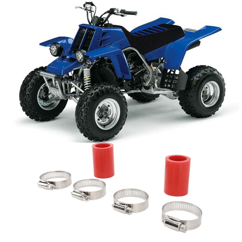 2Pcs 1in High Temp Pipe Clamps Connector Sturdy Exhaust Pipe Clamps Connector for Banshee 1987 to 2006