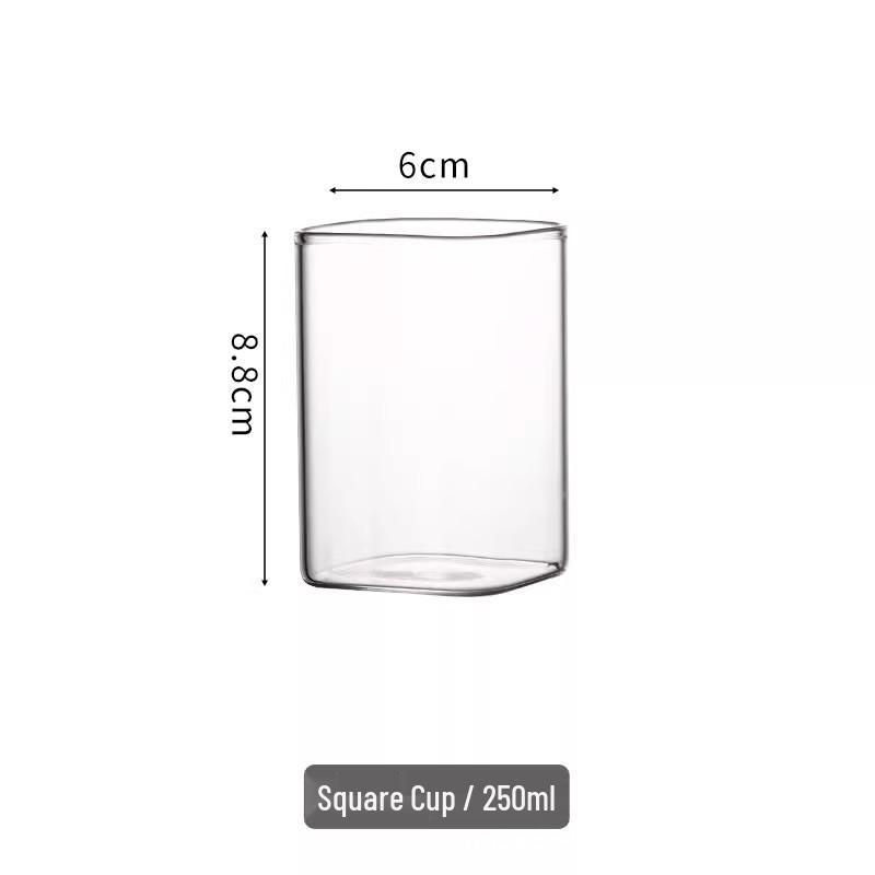 Heat-Resistant Borosilicate Long Drink Glass - Straight Sided, Thin Base