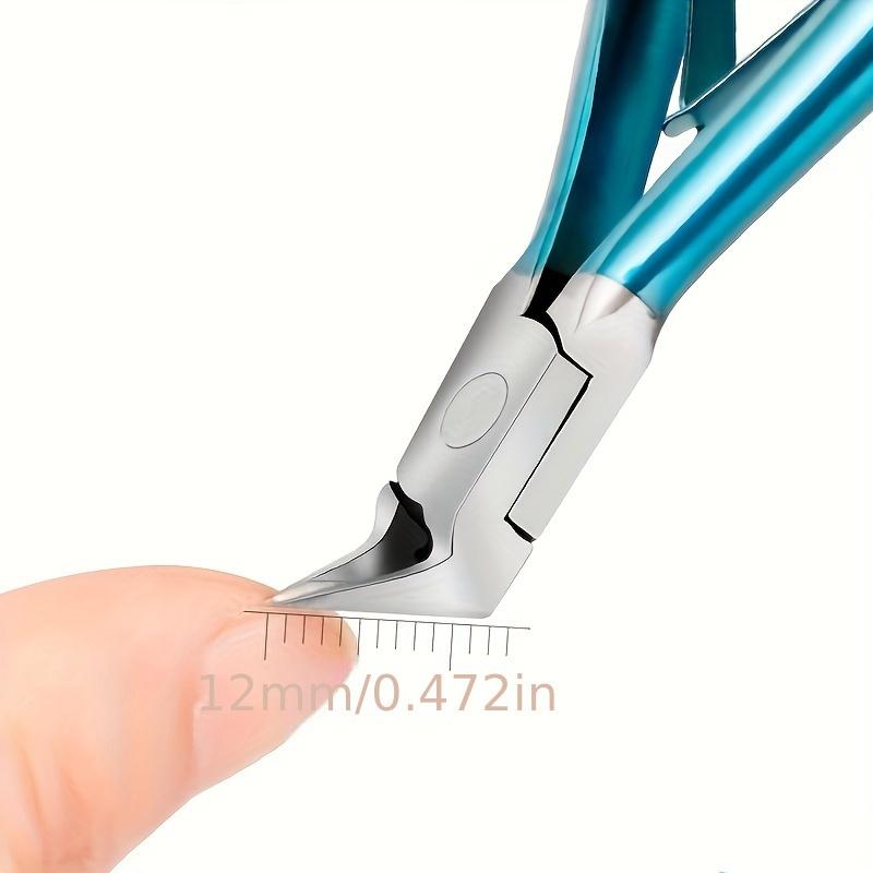Universal Stainless Steel Pointed Nose Dead Skin Nippers for Toe Nail Groove