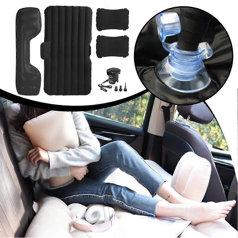Car Inflatable Bed For Car Travel Air Mattress Back Seat Use, Camping Sleep