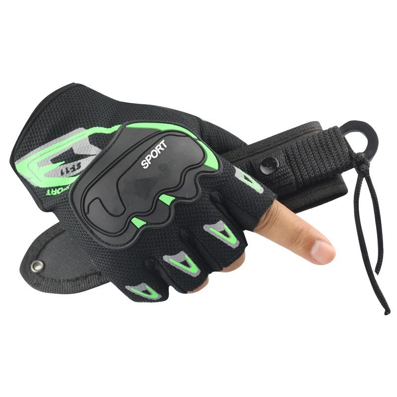 Cycling Half-finger Gloves Men's Spring and Summer Touch Screen Wear-resistant Outdoor Mountaineering Non-slip