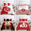 Set Biancheria da Letto Hapoel Tel Aviv Stampato in 3D Copripiumino Coperta per Camera da Letto Singola Twin King Size Coperta Trapuntata Tessile per la Casa 2/3 Pezzi