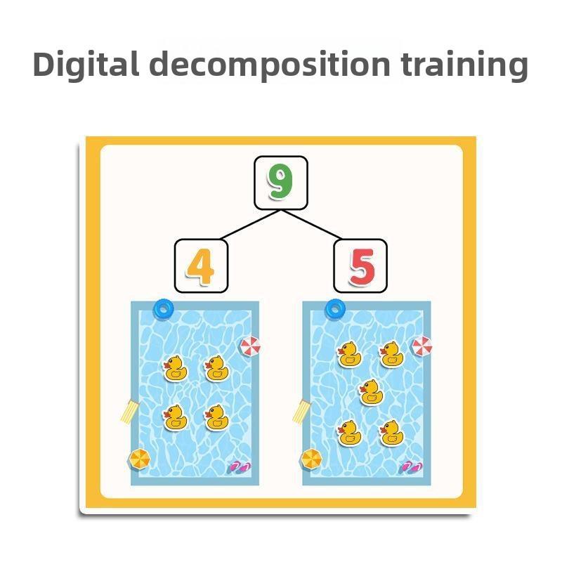 Childhood Early Learning Toy Kid Fostering Arithmetic Problem Skills Solving