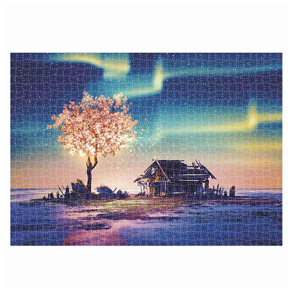 1 Set 1000 Pieces Adult High Difficulty Mini Jigsaw Puzzle Educational Stress Relief Toy Creative Gift