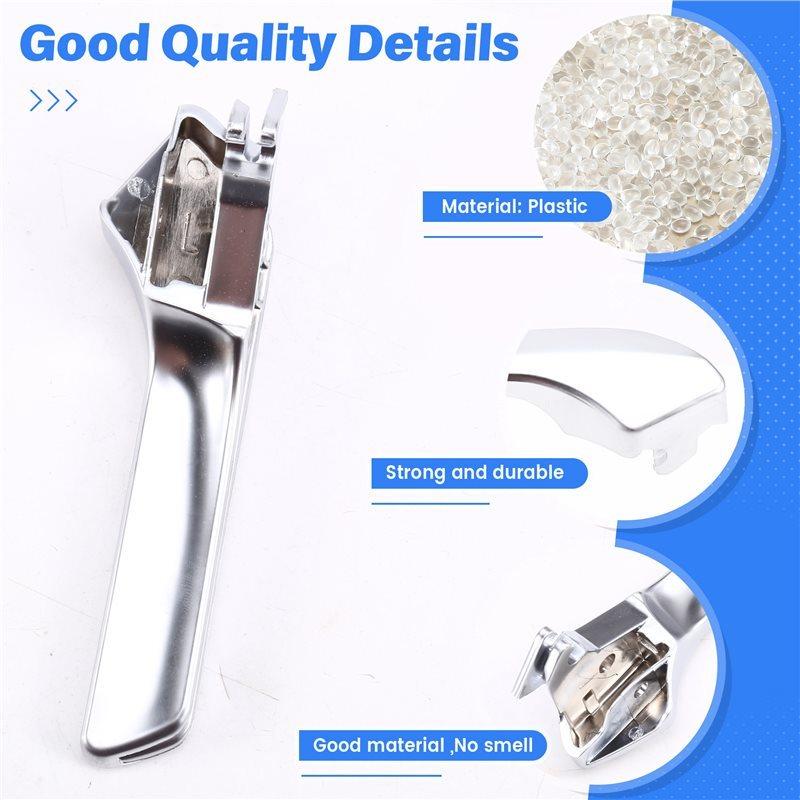 Precise Car Inner Door Handle Chrome Clasp For Ford Edge 2015-2024 Inside Door Opener Handle Buckle