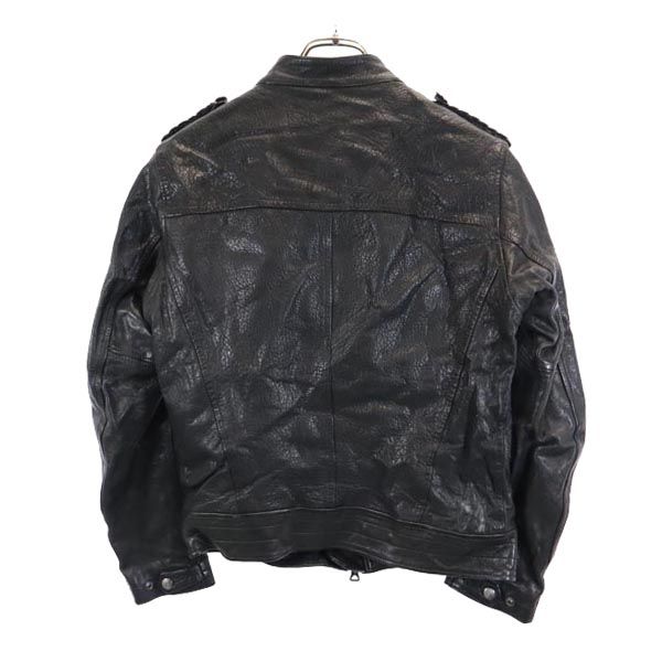 Jachetă piele Riders 2 neagră Bărbați Second-hand