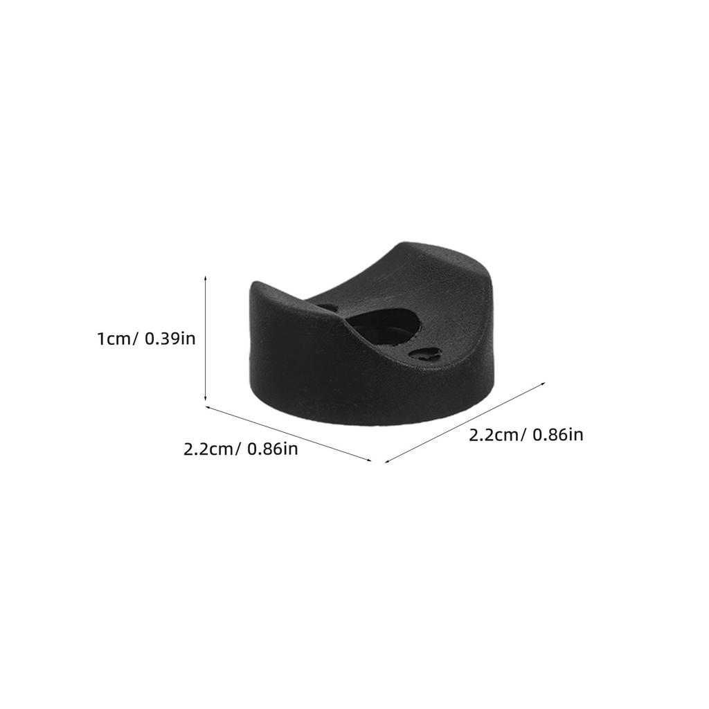 50Pcs Curved Washers for Walkers Plastic Saddle Spacers Walker Replacement Parts Enhanced Friction Noise-Free Mobility Aid