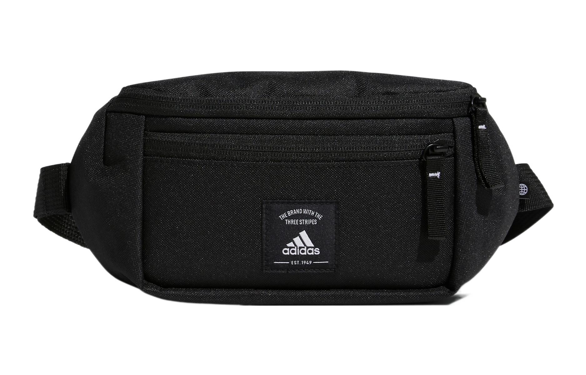 Adidas Полиэстер Одна лямка Через плечо Поясная сумка Обычный Унисекс Черный IA5276