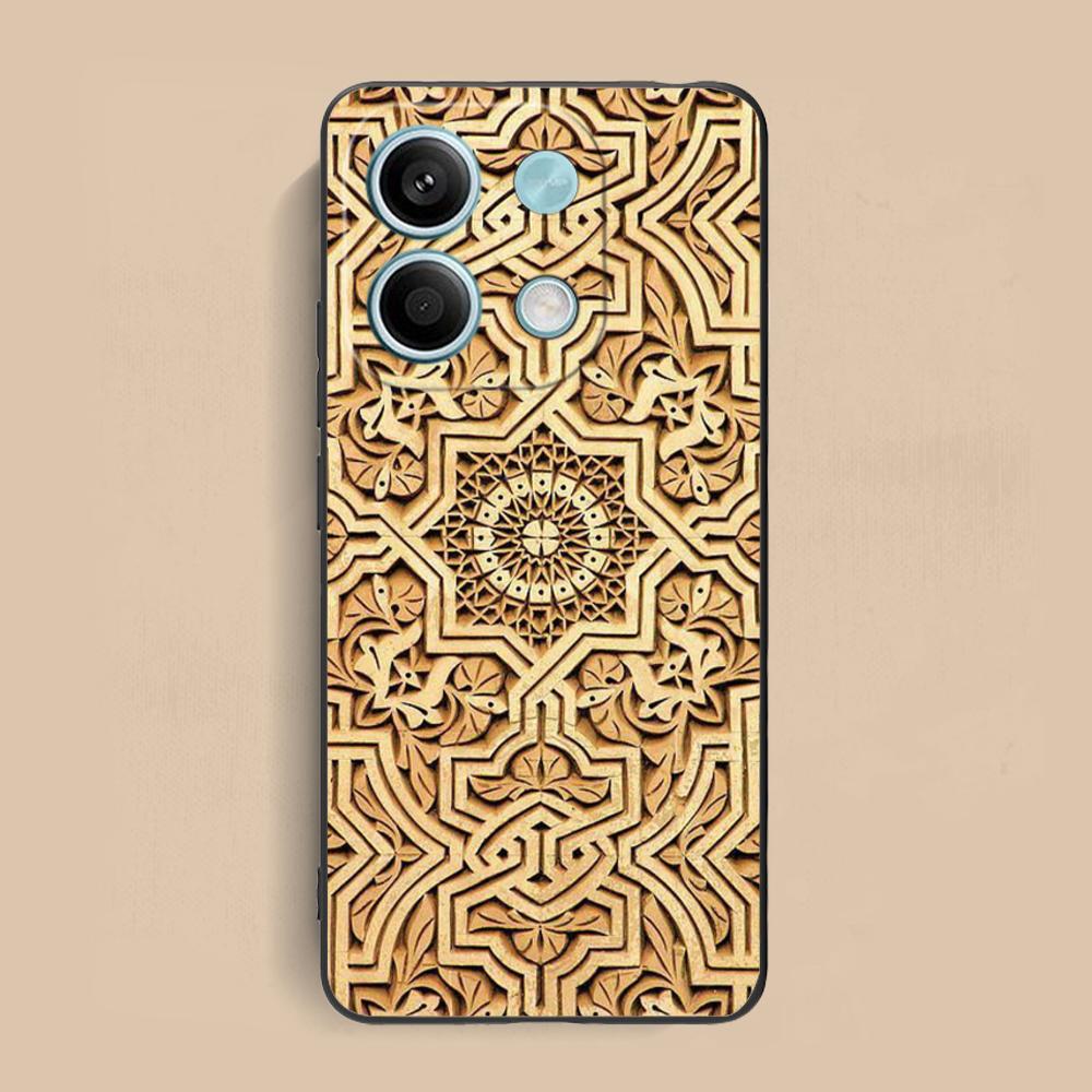 

Spain Alhambra Granada Matte TPU Mobile Phone Case for Xiaomi Redmi 15 14 13 12 A5 3 2 1 C Plus 4G 5G Colorful Printing Cover Redmi A1+