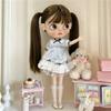 For Blythe Doll Clothes Princess Lace Maid Skirt Set Cute Plaid Pants Vintage Dress Outift Clothing OB24 OB22 1/6 Accessories
