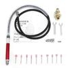 Mini 17Pcs Air Micro Die Grinder Kit Pencil Polishing Rotary Cutting Tools Set 90 PSI for Cleaning and Polishing Jewelry
