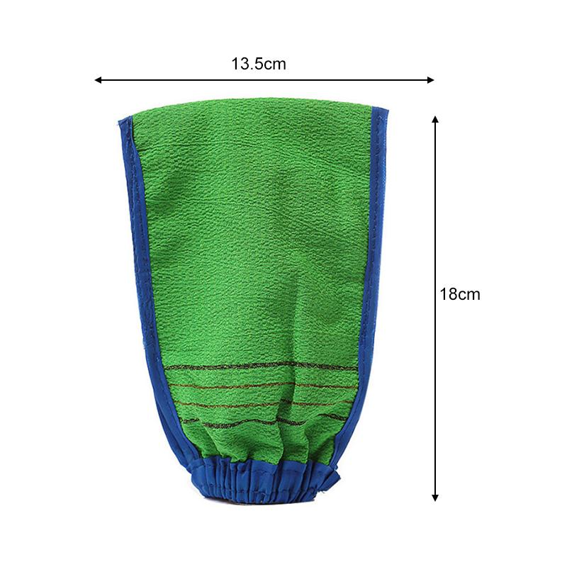 1Pcs Magic Exfoliating Gloves Korean Style Bath Gloves Exfoliating Tanning Removal Gloves Bath Shower Gloves Body Cleansing Tool