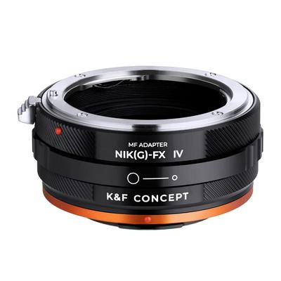 Concept Mount Adapter IV Nikon Compatible Nikon F Mount Lens Fujifilm Compatible Fuji Film X Mount Mounting Conversion Lens Adapter Manual Focus with
