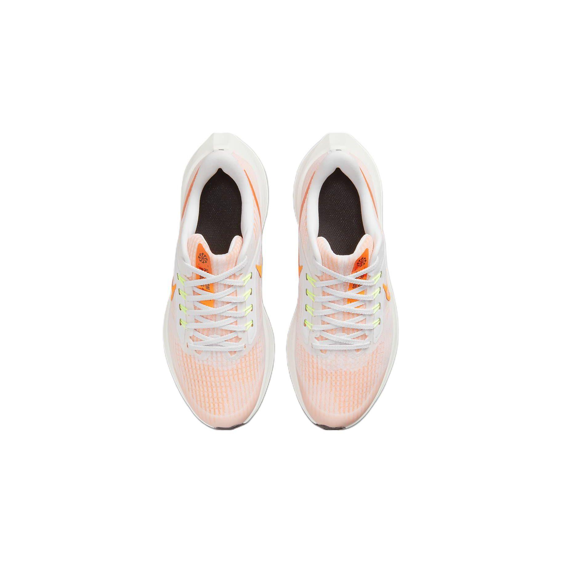 Детские кроссовки Nike Air Zoom Pegasus 39 GS White Total Orange Ярко-малиновые черные — фото 4