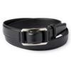 Ogier Pinless Holeless Sliding Cowhide One Size Fits Made In Black Men's Belt, Belt, Leather, All, Japan,