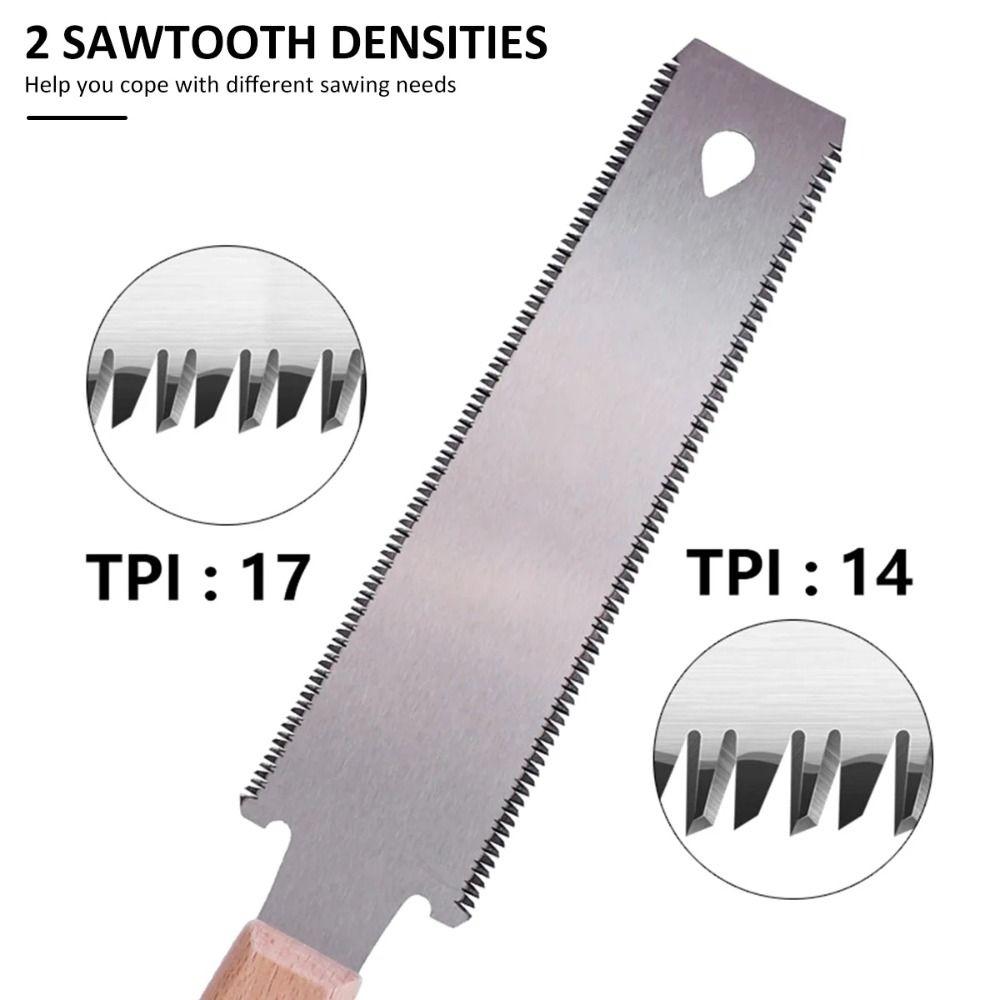 Durable Hand Pull Saw Flexible Straight Edge Saw Flush and Finish Cutting Saw Hand Saw  Trimming