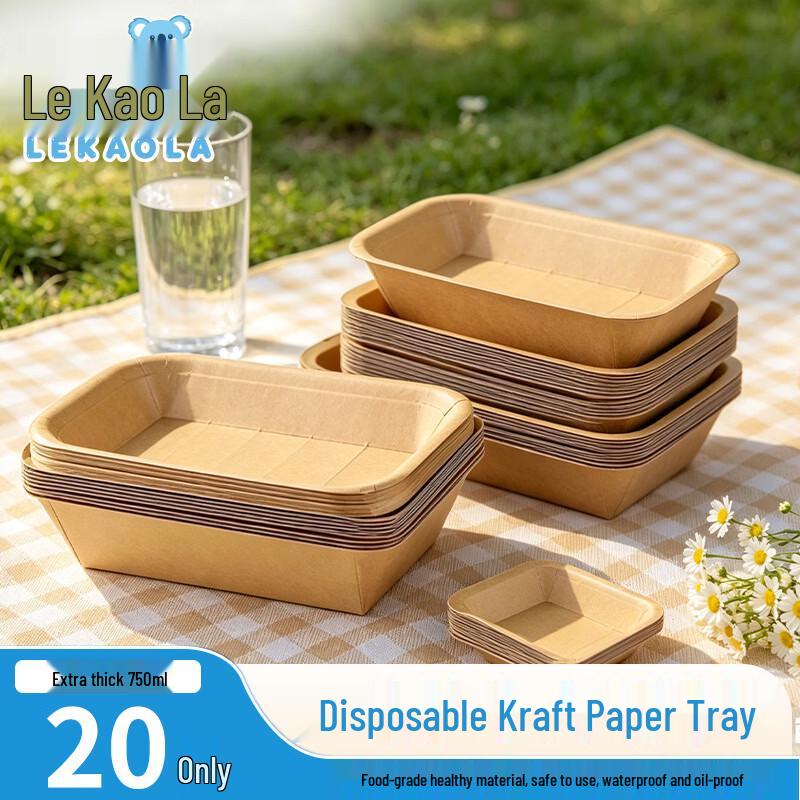 

Lekaoala Disposable Sugarcane Tableware