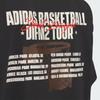 Adidas Anthony Edwards Series Basketball FW24 Letter Logo Print Crew Neck Short Sleeve T-Shirt Men Tops Black IY1593