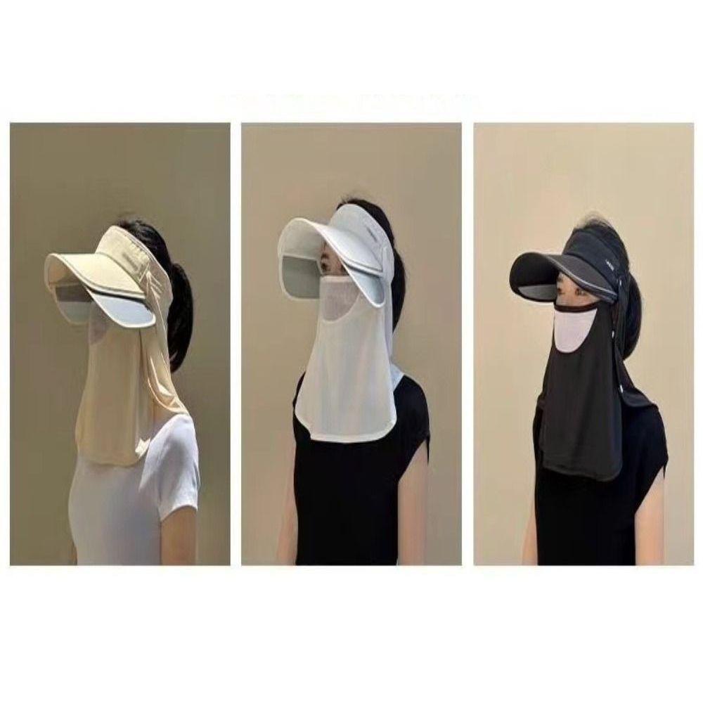 Wide Brimmed Cycling Sun Hat Detachable Beach Hat Hot Selling Empty Top Fisherman's Hat Outdoor