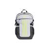 Sports Bright Reflective Strip Large Capacity Recyclable Polyester Backpack Unisex Backpack Light-Silver HC7267