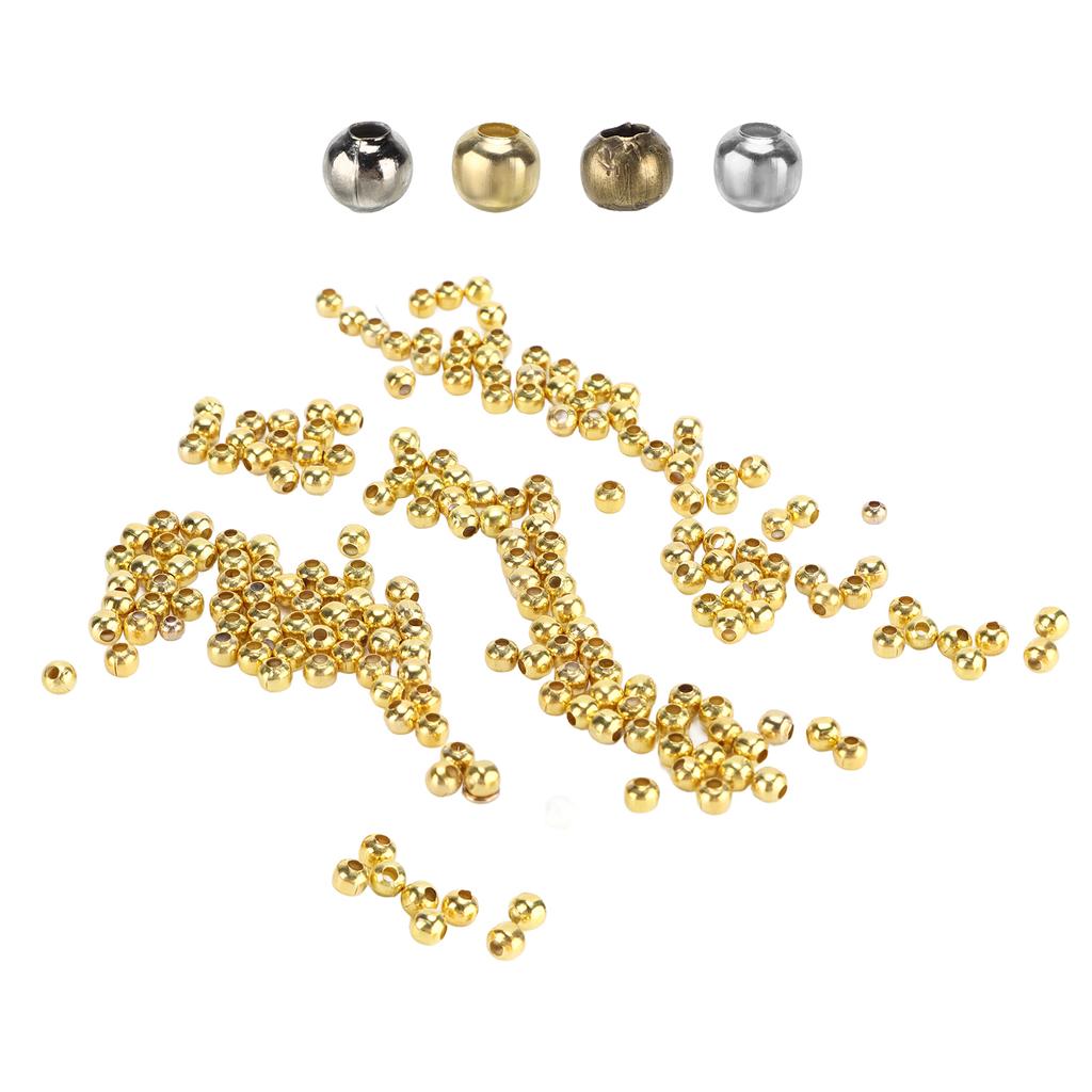 200Pcs Jewelry Beads Simple Material Bracelet Necklace Accessories Partition Beads for DIY Jewelry