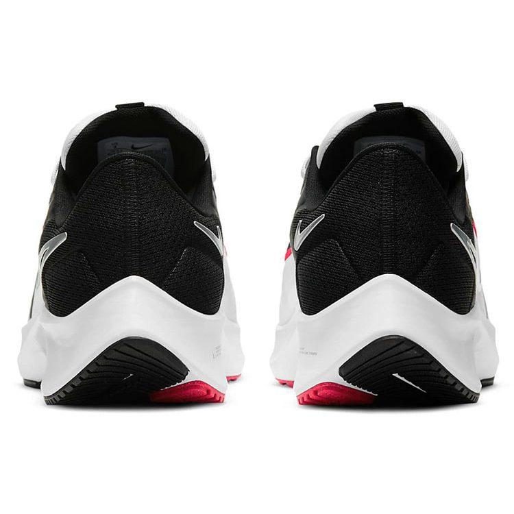 Nike Air Zoom Pegasus 38 White Black Flash Crimson Women's CW7358-101