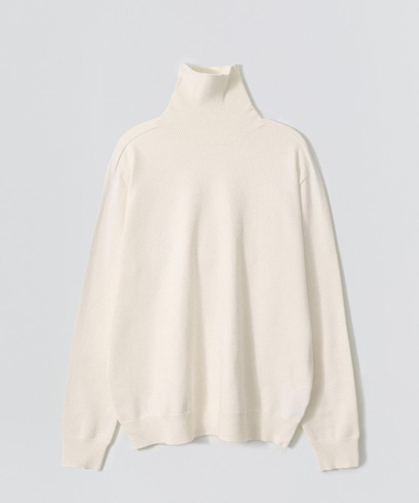 EZIO Seamless Turtle Knit_Ivory
