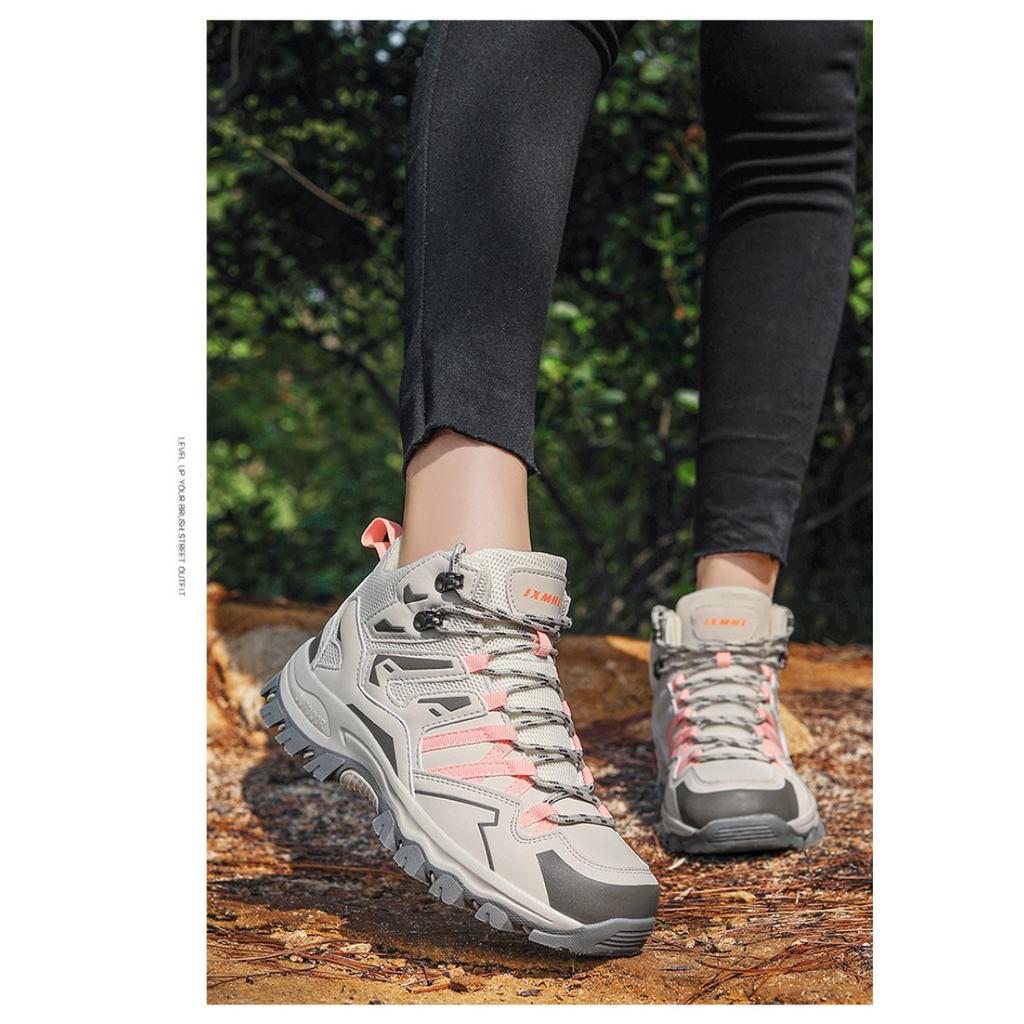 Herren atmungsaktive Wanderschuhe verschleißfeste Outdoor-Sneaker Damen rutschfeste Trekking-Camping-Schuhe Klettersport-Schuhe