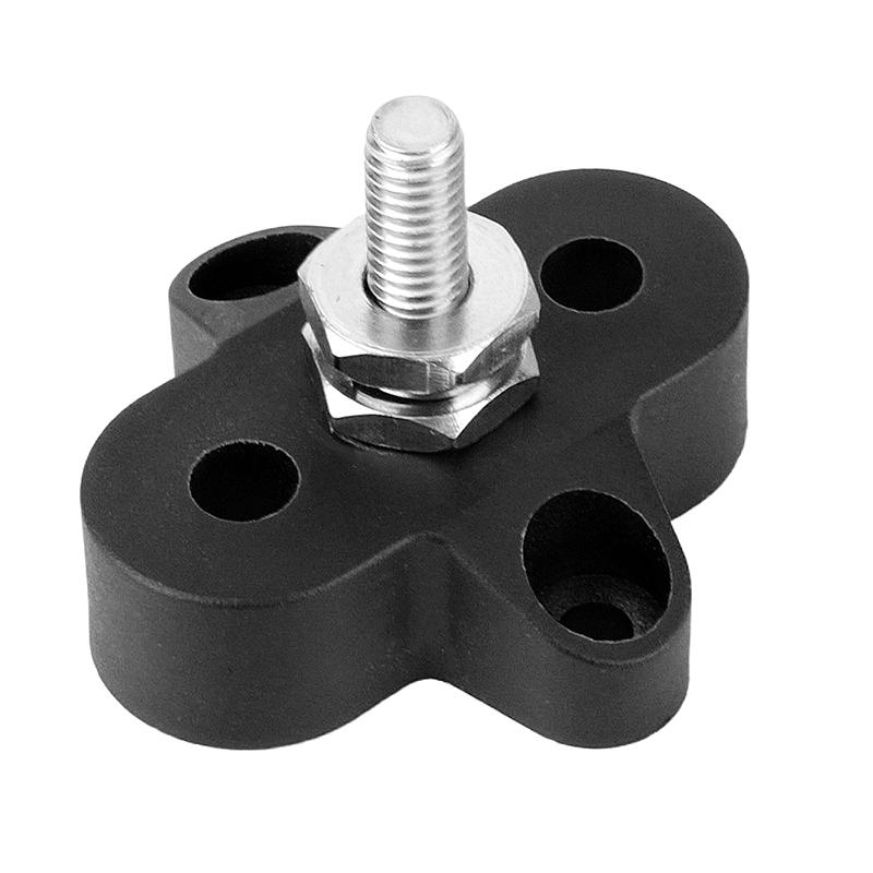 Bus Bar Terminal Block Battery Power Stud Junction M6 M8 Busbar Heavy Duty Power Distribution Stud For Car Truck Rv Boat