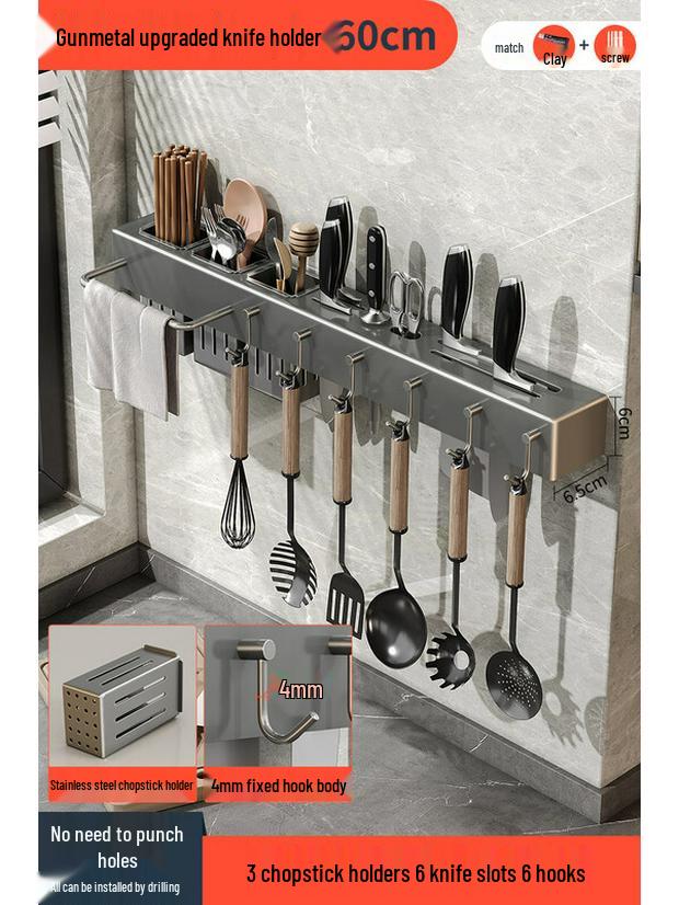 Zhaoran Multifunctional Kitchen Knife Holder