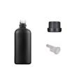 10ml 30ml 50ml 100ml Dropper Glass Bottle Fine Oil Bottle Scrub Black Light Avoidance Glass Cosmetics Separate Bottling