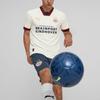 Puma Away Print Short Sleeve Soccer Jersey Men Tops White 770586-02