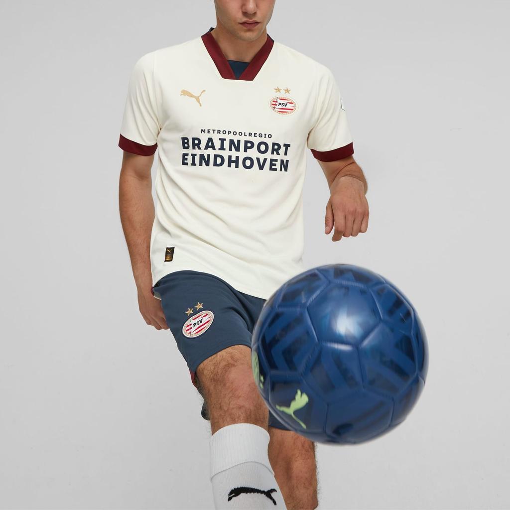 Puma Away Print Short Sleeve Soccer Jersey Men Tops White 770586-02