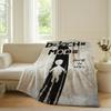 Coperta D depeche M modeS per Divano Ufficio Letto Viaggio in Aereo Sonno Lettura Relax Campeggio Morbida e Calda
