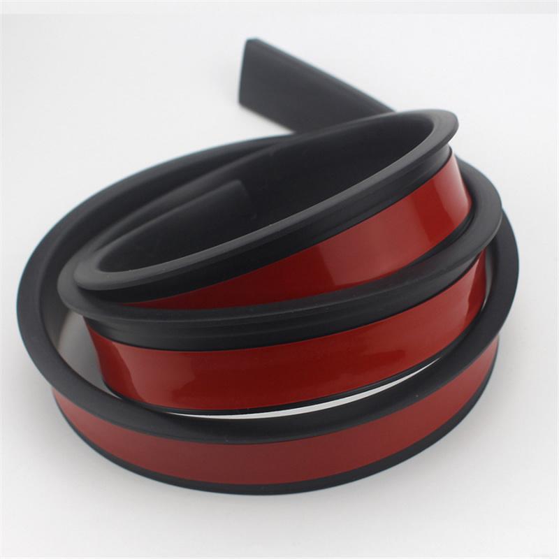2Pcs 1.5Meter Car Flare Extension Wheel Rubber Wheel Eyebrow Protector Arch