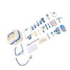 Kids Doctor Toys Educational Children Nurse Dental Set Medical Equipment Simulators Blue