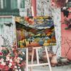 Miyazaki Landscape DIY Digital Oil Painting Kit